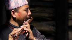 Shree Rudrayani Depa Dapha Khala - Playing Basuri